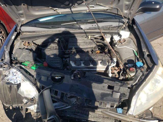 2HGES16355H624307 - 2005 HONDA CIVIC DX V GRAY photo 7