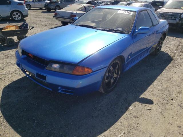 BNR32004517 - 1989 NISSAN SKYLINE BLUE photo 2