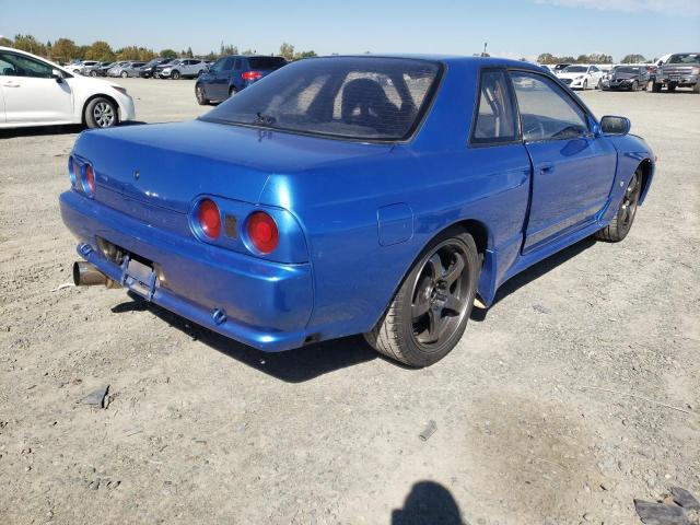 BNR32004517 - 1989 NISSAN SKYLINE BLUE photo 4