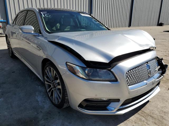 1LN6L9SK7H5606815 - 2017 LINCOLN CONTINENTA SILVER photo 1