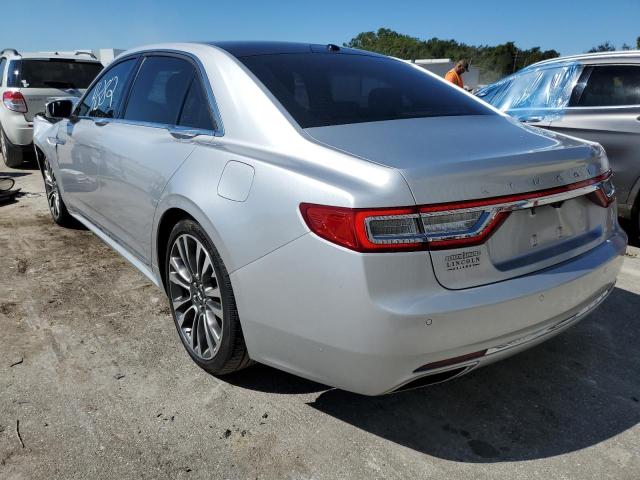 1LN6L9SK7H5606815 - 2017 LINCOLN CONTINENTA SILVER photo 3