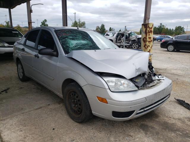 1FAFP34N17W292851 - 2007 FORD FOCUS ZX4 SILVER photo 1