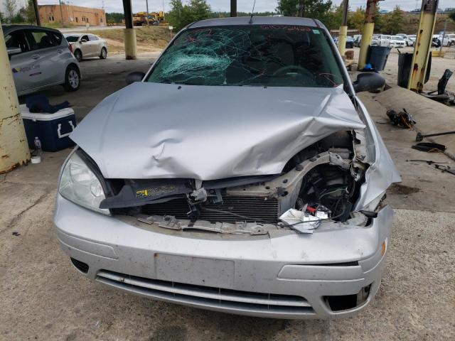 1FAFP34N17W292851 - 2007 FORD FOCUS ZX4 SILVER photo 9