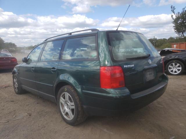 WVWLH63BX1E003532 - 2001 VOLKSWAGEN PASSAT GLX Yaşıl foto 3