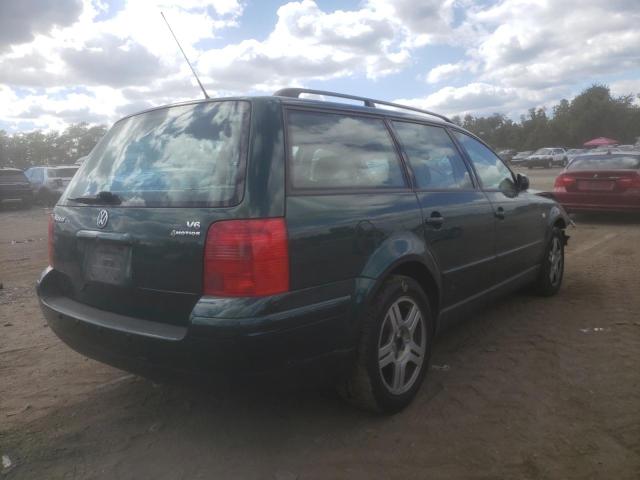 WVWLH63BX1E003532 - 2001 VOLKSWAGEN PASSAT GLX Yaşıl foto 4