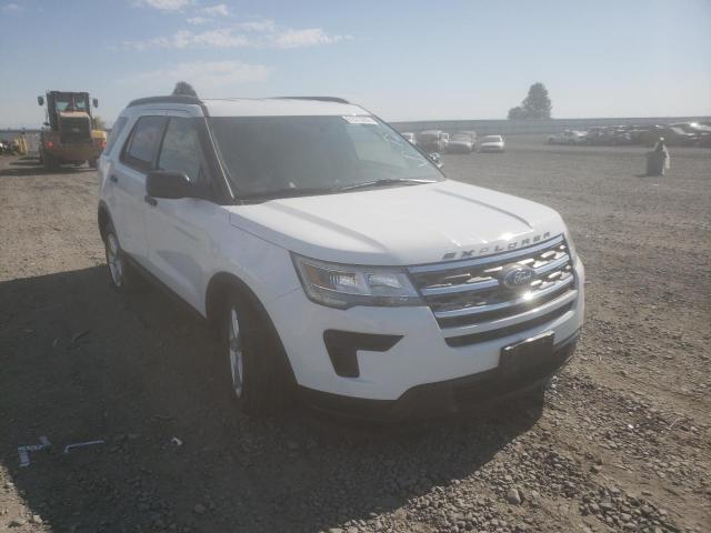 1FM5K7B85JGC49068 - 2018 FORD EXPLORER WHITE photo 1