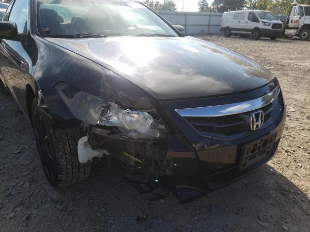 1HGCS1B88CA000084 - 2012 HONDA ACCORD EXL BLACK photo 9