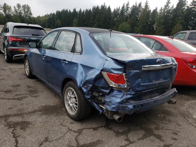 JF1GE61679H506404 - 2009 SUBARU IMPREZA 2. BLUE photo 3