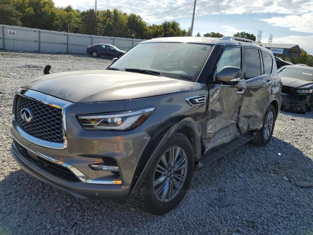 JN8AZ2NEXK9233526 - 2019 INFINITI QX80 LUXE GOLD photo 2