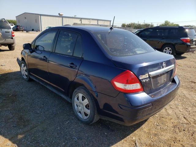 3N1BC11E79L439649 - 2009 NISSAN VERSA S BLUE photo 3