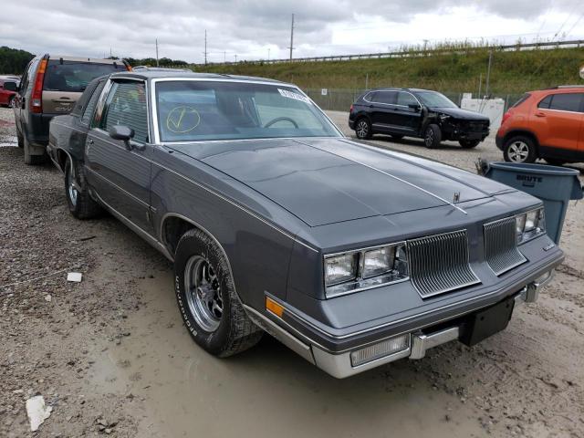 1G3GM47Y3GR359628 - 1986 OLDSMOBILE CUTLASS SU GRAY photo 1