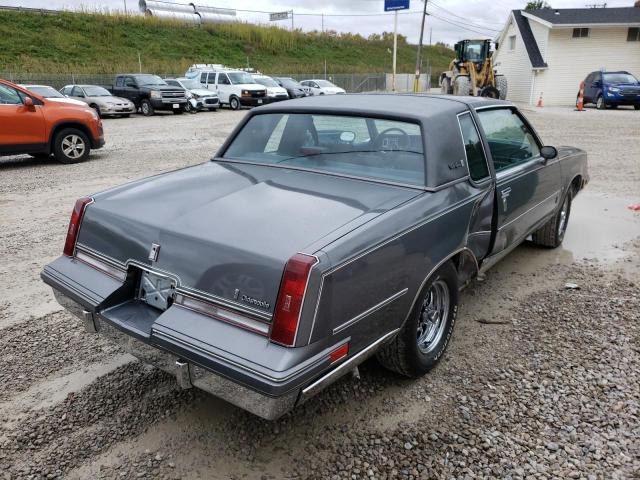 1G3GM47Y3GR359628 - 1986 OLDSMOBILE CUTLASS SU GRAY photo 4