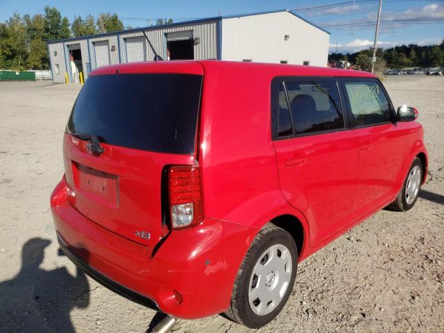 JTLZE4FE2DJ038613 - 2013 TOYOTA SCION XB წითელი ფოტო 4