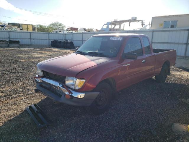 4TAVN52N7WZ112789 - 1998 TOYOTA TACOMA XTR RED photo 2