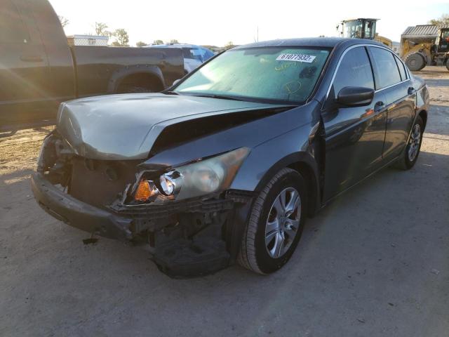 1HGCP26478A101512 - 2008 HONDA ACCORD LXP GRAY photo 2