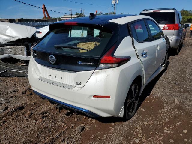 1N4BZ1CP5KC313551 - 2019 NISSAN LEAF S PLU WHITE photo 4