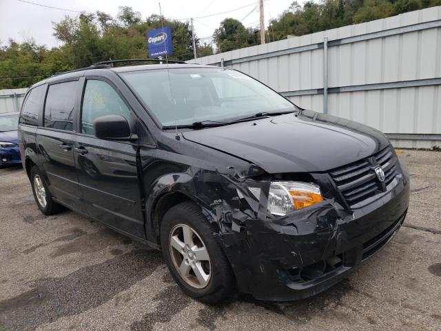 2D4RN3D15AR418500 - 2010 DODGE GRAND CARA BLACK photo 1