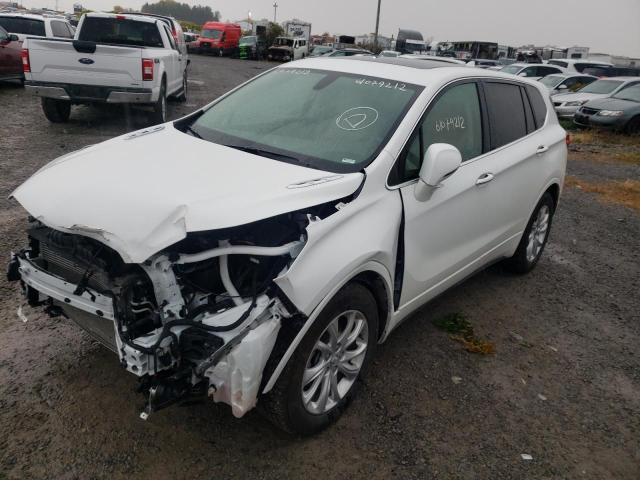 LRBFX1SA2LD178909 - 2020 BUICK ENVISION P WHITE photo 2