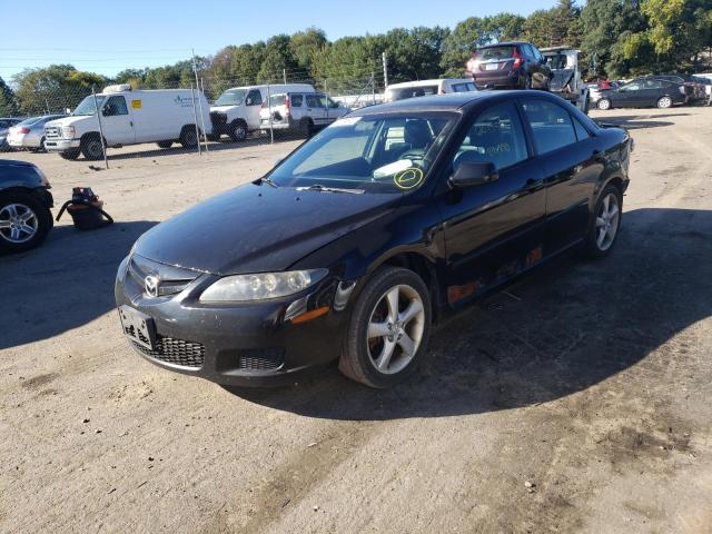 1YVHP80C675M32302 - 2007 MAZDA MAZDA6 BLACK photo 2