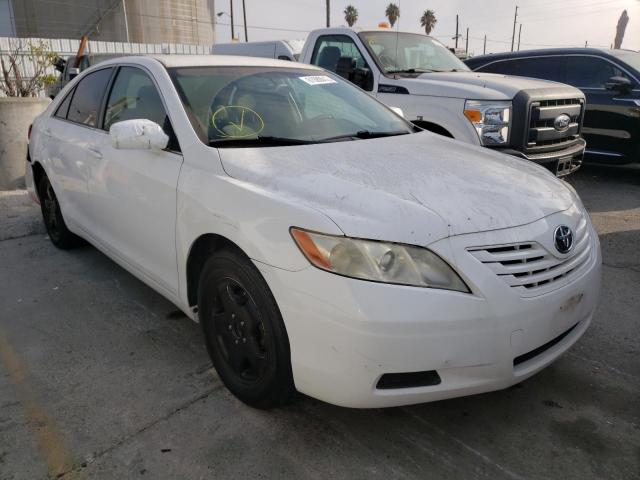 JTNBE46K673016167 - 2007 TOYOTA CAMRY CE WHITE photo 1