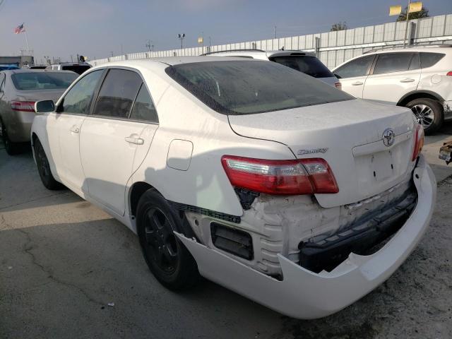 JTNBE46K673016167 - 2007 TOYOTA CAMRY CE WHITE photo 3