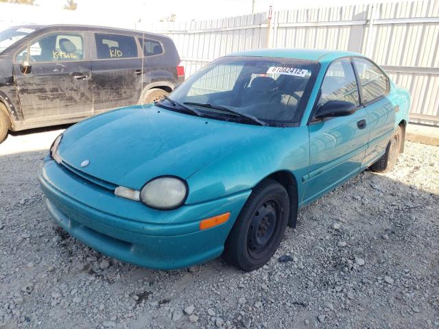 1P3ES47C3WD559602 - 1998 PLYMOUTH NEON HIGHL TURQUOISE photo 2