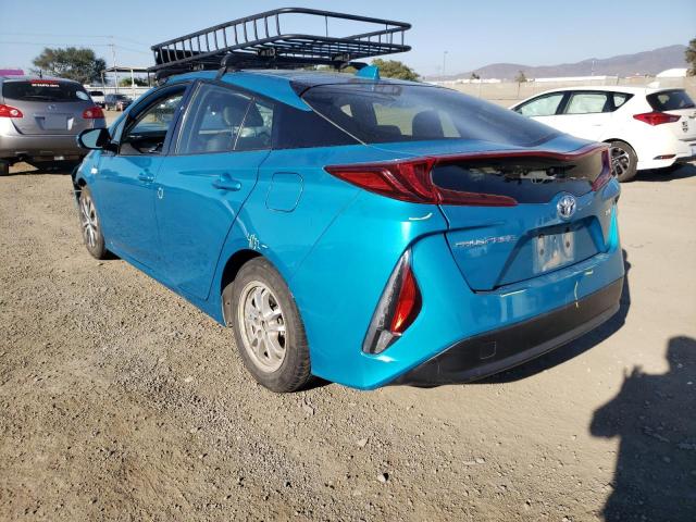 JTDKARFP3L3150489 - 2020 TOYOTA PRIUS PRIM 青色 照片 3