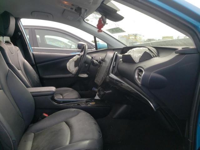 JTDKARFP3L3150489 - 2020 TOYOTA PRIUS PRIM 青色 照片 5