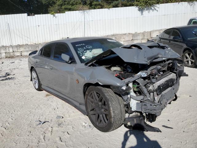 2C3CDXL95JH****** - 2018 DODGE CHARGER SR GRAY photo 1