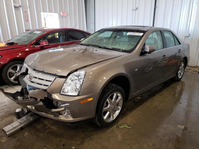 1G6DW677360194492 - 2006 CADILLAC STS BROWN photo 2