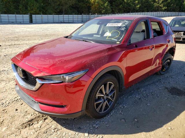 JM3KFADL9H0228468 - 2017 MAZDA CX-5 GRAND RED photo 2