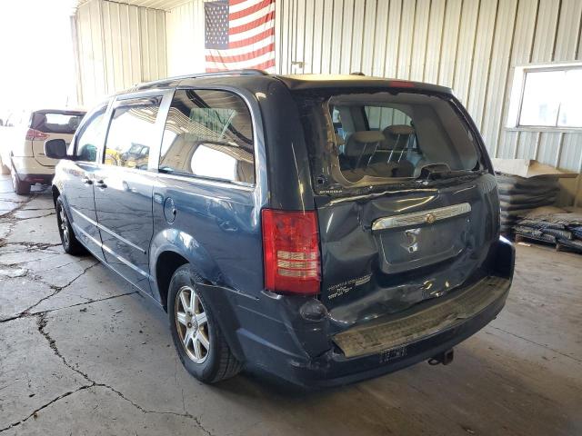 2A8HR54P48R760097 - 2008 CHRYSLER TOWN & COU BLUE photo 3