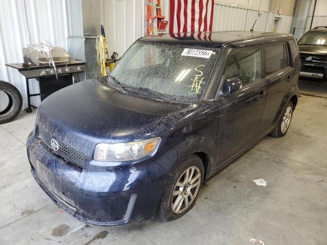 JTLKE50EX81004067 - 2008 TOYOTA SCION XB ლურჯი ფოტო 2