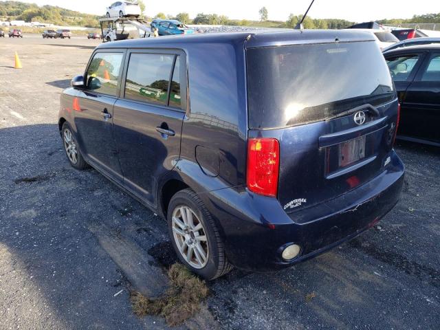 JTLKE50EX81004067 - 2008 TOYOTA SCION XB ლურჯი ფოტო 3