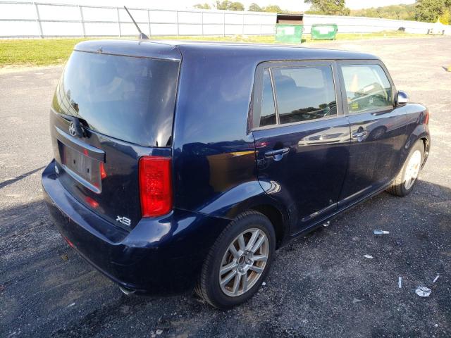 JTLKE50EX81004067 - 2008 TOYOTA SCION XB ლურჯი ფოტო 4