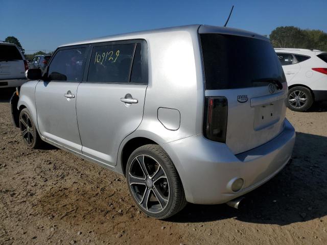 JTLKE50E981057259 - 2008 TOYOTA SCION XB ვერცხლისფერი ფოტო 3