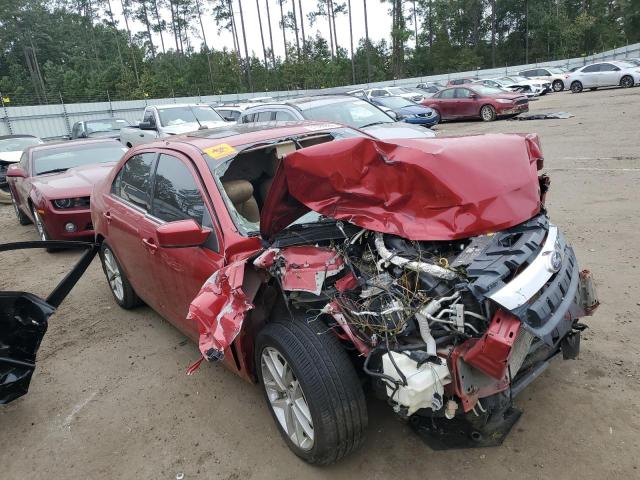 3FAHP0JG8AR365057 - 2010 FORD FUSION SEL RED photo 1