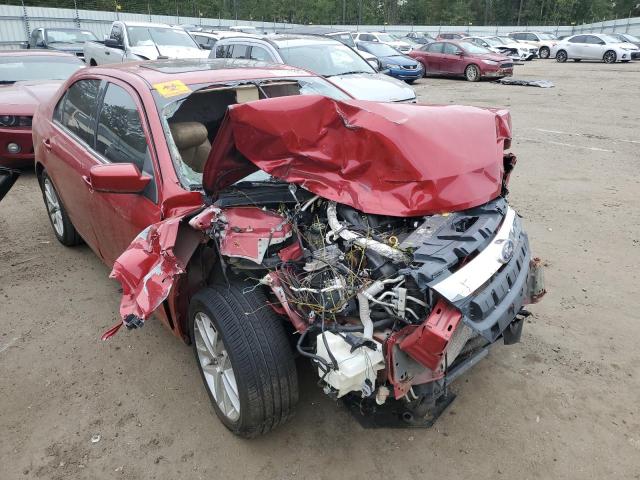 3FAHP0JG8AR365057 - 2010 FORD FUSION SEL RED photo 9