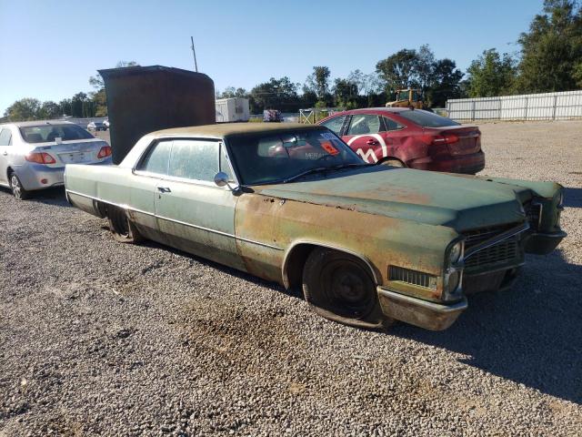 J6223413 - 1966 CADILLAC 2 DR. GREEN photo 1