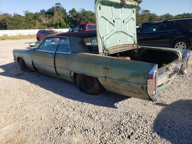 J6223413 - 1966 CADILLAC 2 DR. GREEN photo 3