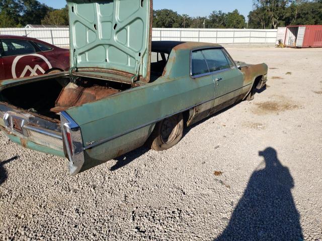 J6223413 - 1966 CADILLAC 2 DR. GREEN photo 4