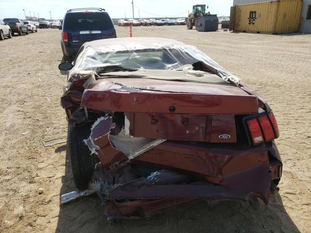 1FAFP42X34F112050 - 2004 FORD MUSTANG GT MAROON photo 9