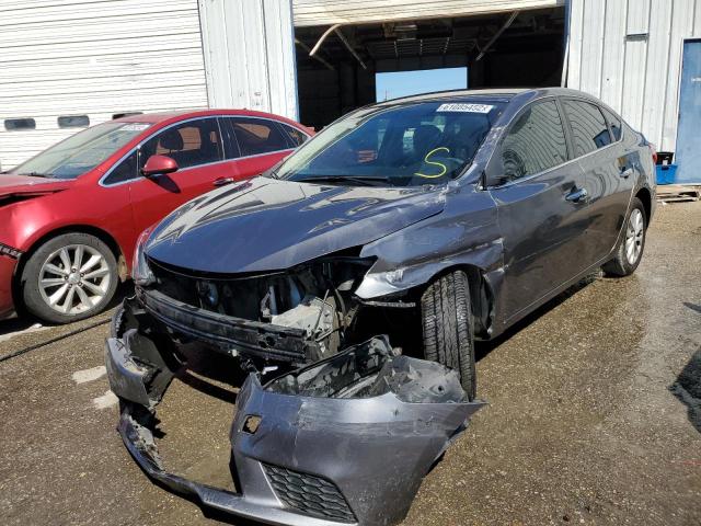 3N1AB7AP6JL631684 - 2018 NISSAN SENTRA GRAY photo 2