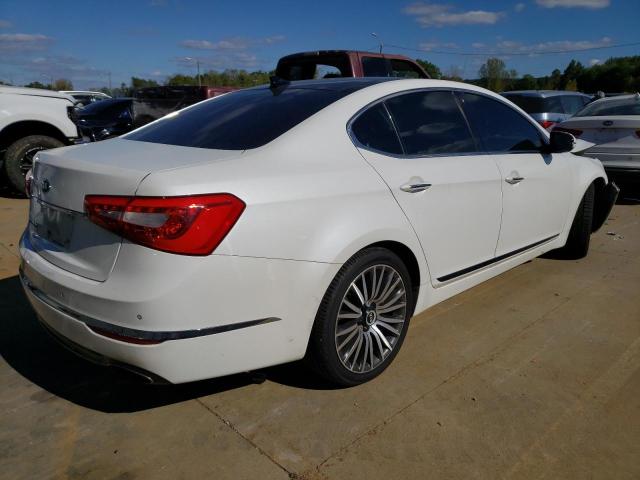 KNALN4D72E5121598 - 2014 KIA CADENZA PR WHITE photo 4