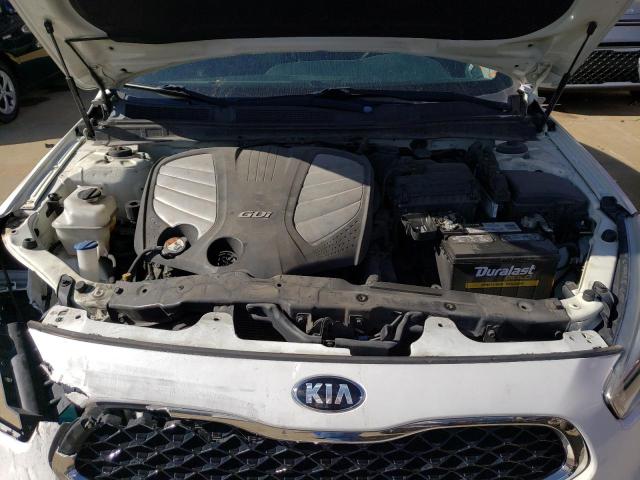 KNALN4D72E5121598 - 2014 KIA CADENZA PR WHITE photo 7