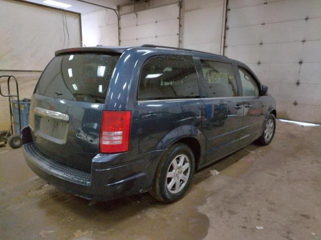 2A8HR54P18R685228 - 2008 CHRYSLER TOWN & COU BLUE photo 4