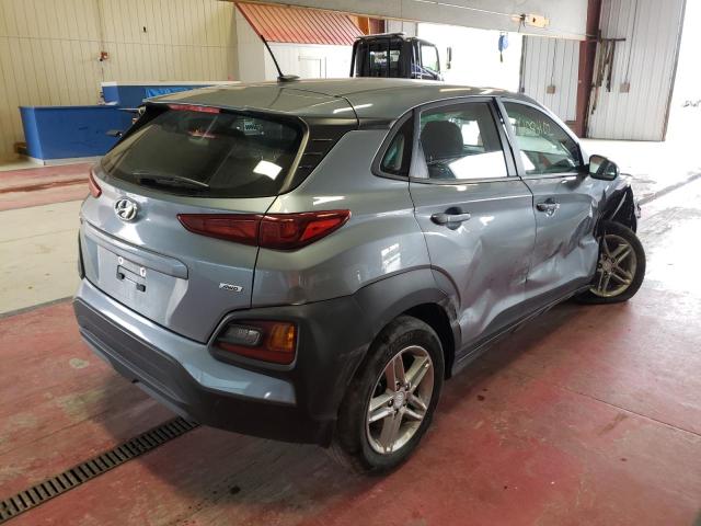 KM8K1CAA7JU****** - 2018 HYUNDAI KONA SE GRAY photo 4