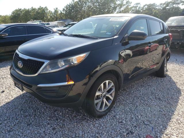 KNDPB3ACXE7597031 - 2014 KIA SPORTAGE B BLACK photo 2