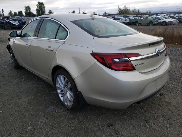 2G4GK5EX9E9209547 - 2014 BUICK REGAL BEIGE photo 3