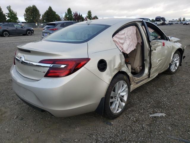 2G4GK5EX9E9209547 - 2014 BUICK REGAL BEIGE photo 4